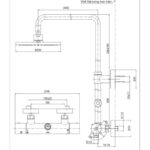 Sen tắm cây kim loại nóng lạnh dáng tròn TOTO TBW07006A