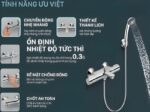 Sen tắm điều chỉnh nóng lạnh nhiệt độ tự động Inax BFV-3413T-4C