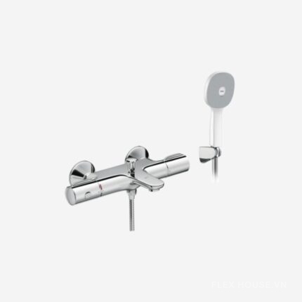 Sen tắm nóng lạnh tay sen tăng áp Inax BFV-3413T-7C