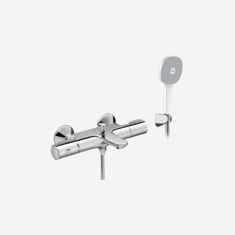 Sen tắm nóng lạnh tay sen tăng áp Inax BFV-3413T-7C 1 Sen tắm nóng lạnh tay sen tăng áp Inax BFV-3413T-7C