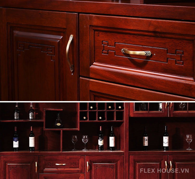 Tay nắm cánh tủ hợp kim châu Âu HJ434 6 Tay nắm cánh tủ hợp kim châu Âu HJ434 11