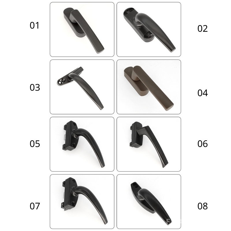 Tay nắm cửa sổ hợp kim nhôm hiện đại KD7726 1 Tay nắm cửa sổ hợp kim nhôm hiện đại KD7726 9