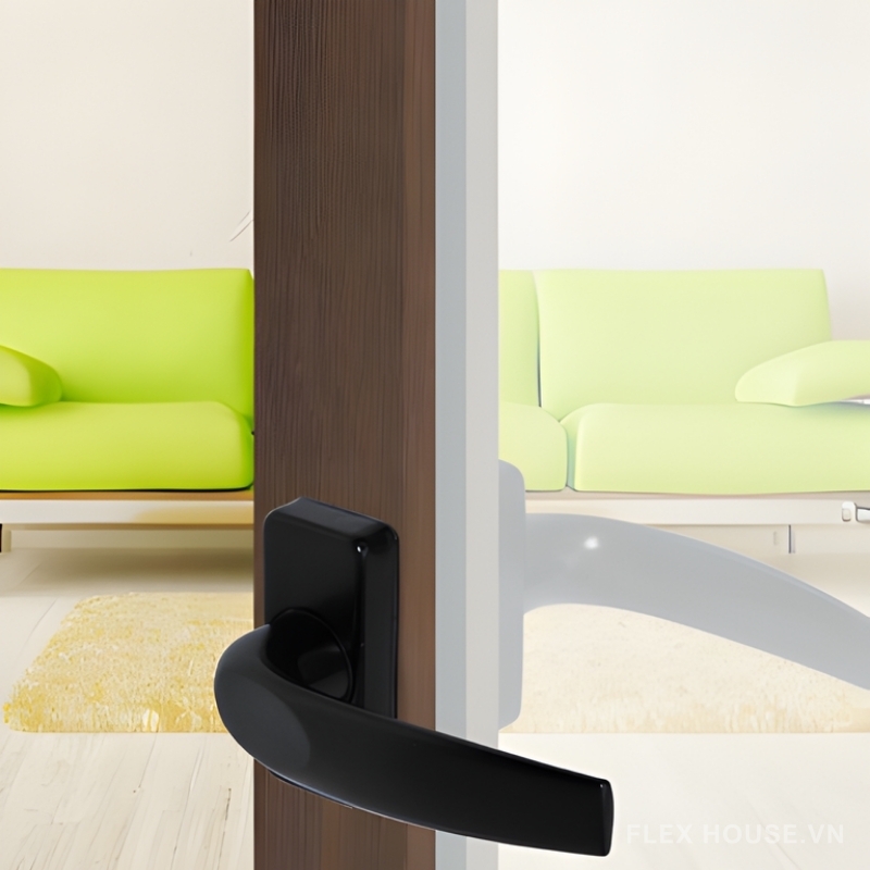 Tay nắm cửa nhôm đen chống gỉ cao cấp KD1115 2 Tay nắm cửa nhôm đen chống gỉ cao cấp KD1115 11