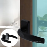 Tay nắm cửa nhôm đen chống gỉ cao cấp KD1115