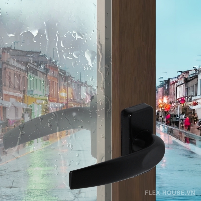 Tay nắm cửa nhôm đen chống gỉ cao cấp KD1115 1 Tay nắm cửa nhôm đen chống gỉ cao cấp KD1115 10