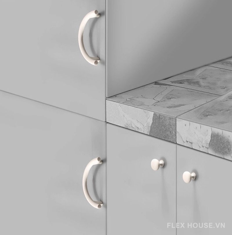 Tay nắm cửa tủ bán nguyệt hiện đại tối giản VTR365 3 Tay nắm cửa tủ bán nguyệt hiện đại tối giản VTR365 7