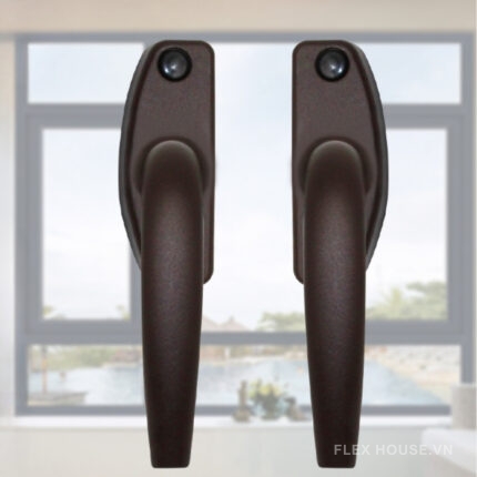 Tay nắm cửa và cửa sổ nhôm màu cà phê KD9575