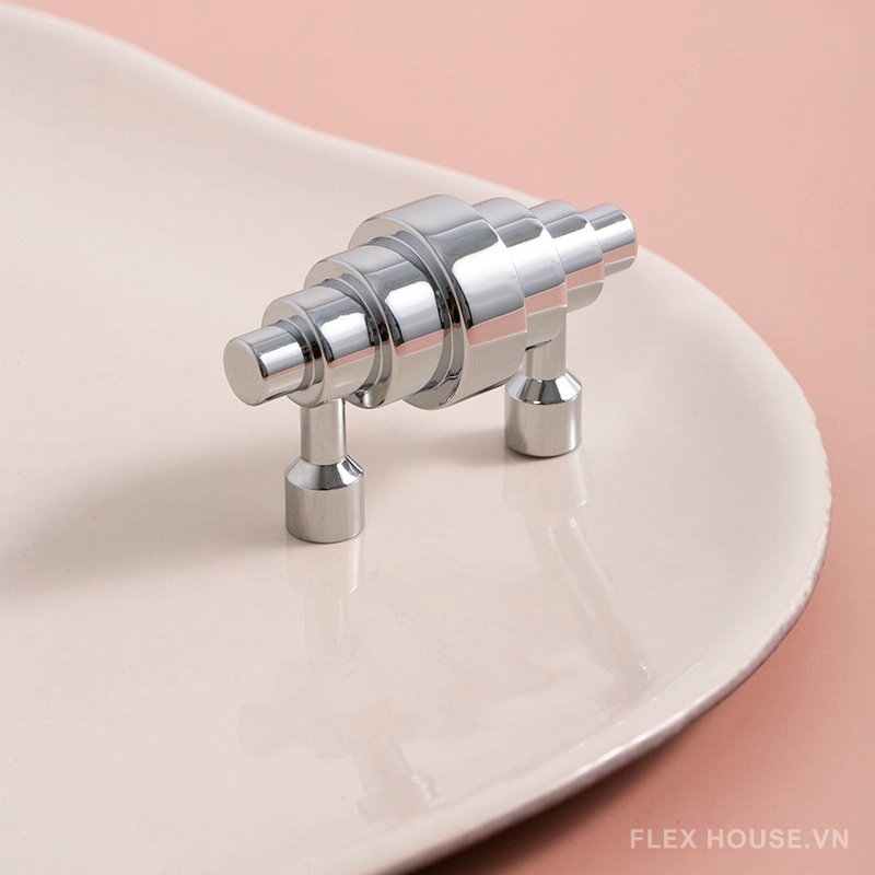 Tay nắm đồng thau Modern Cylinder JYJ982 14