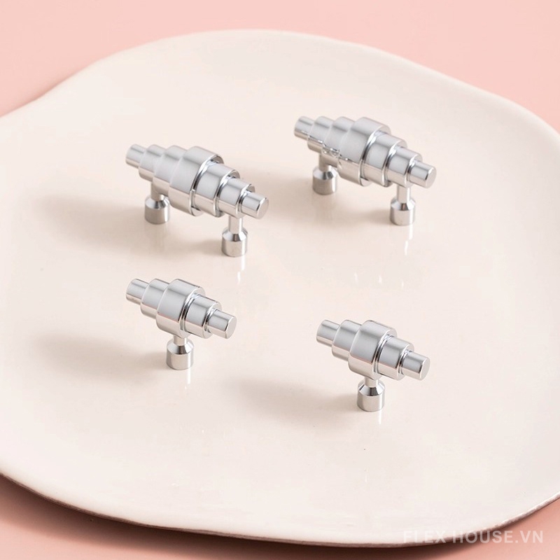 Tay nắm đồng thau Modern Cylinder JYJ982 18