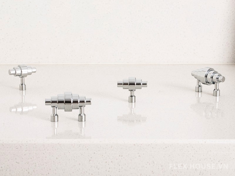 Tay nắm đồng thau Modern Cylinder JYJ982 7