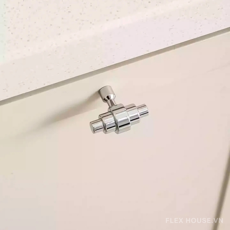 Tay nắm đồng thau Modern Cylinder JYJ982 19