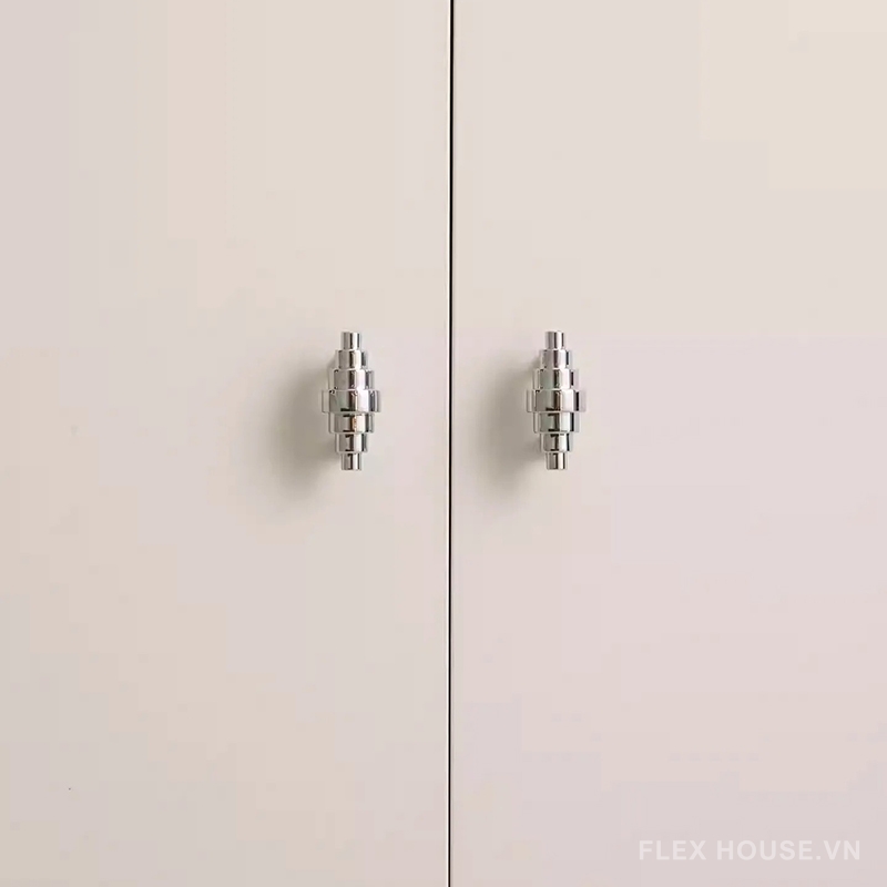 Tay nắm đồng thau Modern Cylinder JYJ982 17