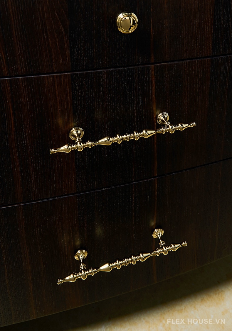 Tay nắm đồng thau mạ PVD kiểu Pháp PALO4596 3 Tay nắm đồng thau mạ PVD kiểu Pháp PALO4596 7