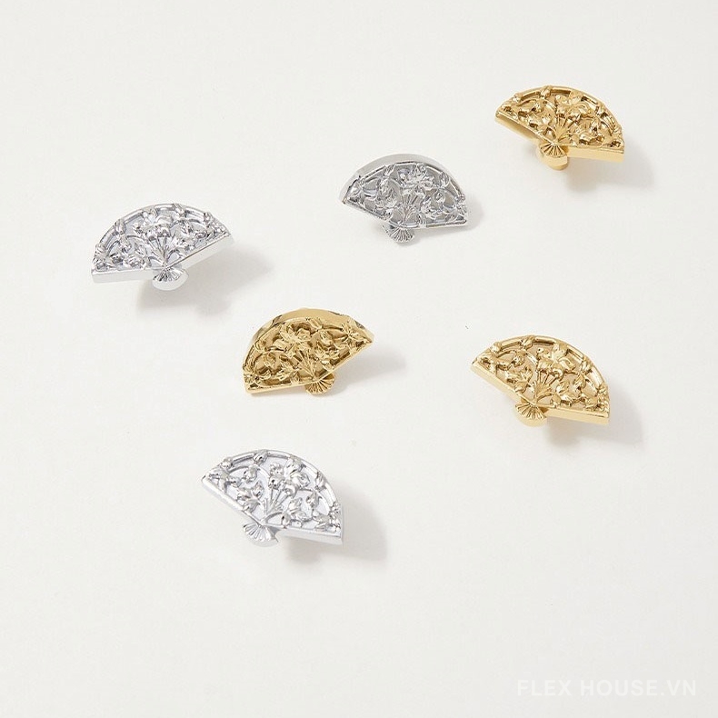 Tay nắm ngăn kéo hình cánh quạt bằng đồng PALO985 2 Tay nắm ngăn kéo hình cánh quạt bằng đồng PALO985 7