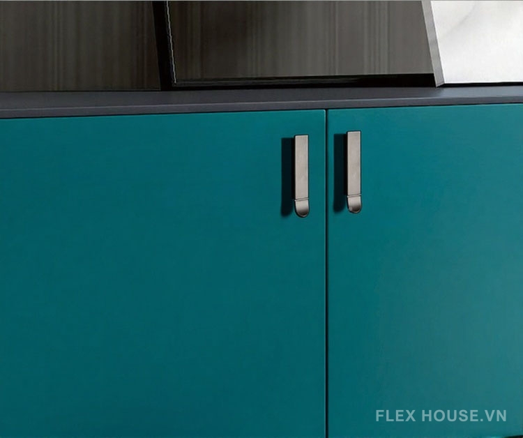 Tay nắm tủ hợp kim kẽm hiện đại tối giản HJ3833 5 Tay nắm tủ hợp kim kẽm hiện đại tối giản HJ3833 10