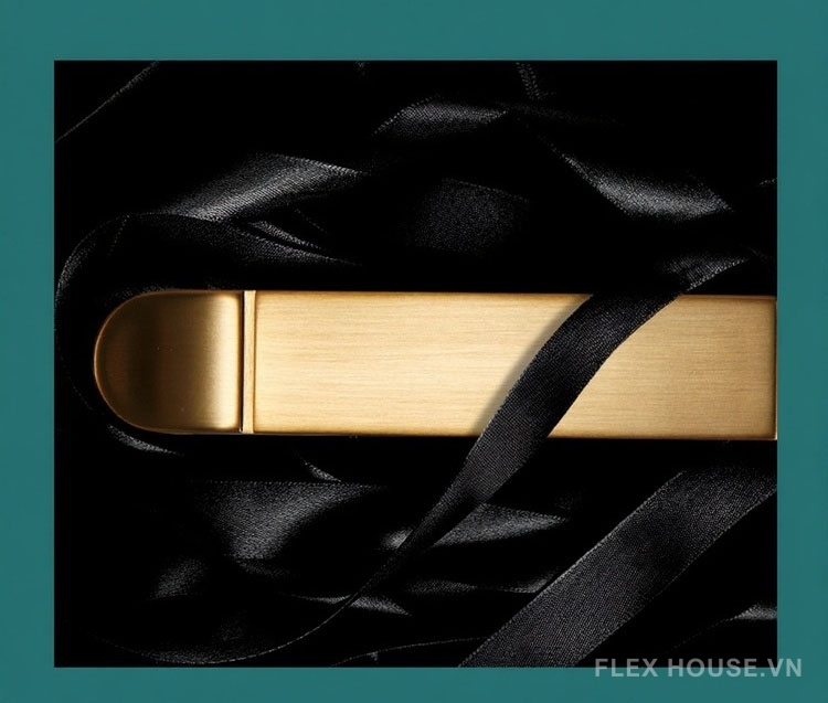 Tay nắm tủ hợp kim kẽm hiện đại tối giản HJ3833 3 Tay nắm tủ hợp kim kẽm hiện đại tối giản HJ3833 8