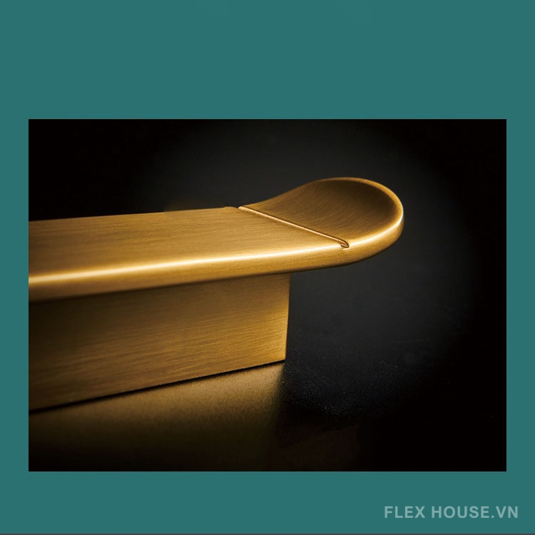 Tay nắm tủ hợp kim kẽm hiện đại tối giản HJ3833 2 Tay nắm tủ hợp kim kẽm hiện đại tối giản HJ3833 7