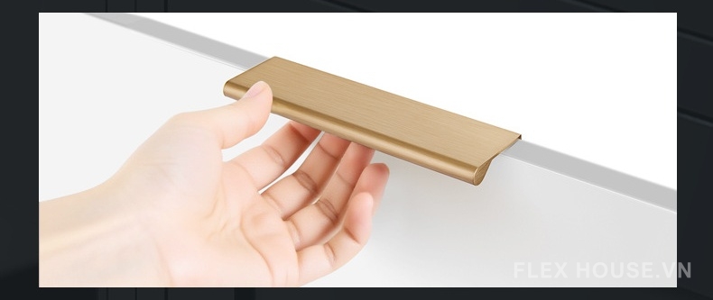 Tay nắm tủ quần áo hợp kim nhôm hiện đại A245CY 3 Tay nắm tủ quần áo hợp kim nhôm hiện đại A245CY 6