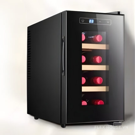 Tủ rượu vang mini nhỏ gọn 8 chai VN-8FD