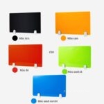 Vách ngăn bàn làm việc bằng nhựa nhiều máu sắc GHO7837