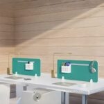 Vách ngăn bàn làm việc tiêu âm đa màu sắc GHO3560