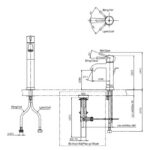 Vòi chậu lavabo dáng cao nóng lạnh TOTO TLS02305V