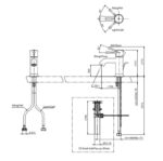 Vòi chậu lavabo gật gù nóng lạnh TOTO TLS02301V