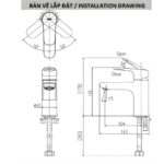 Vòi chậu lavabo nước lạnh Inax LFV-22S