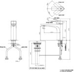 Vòi chậu rửa đặt bàn cổ cao nóng lạnh TOTO TLG07303V