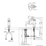 Vòi lavabo đặt bàn gật gù nóng lạnh LF TOTO TLS04306V