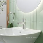 Vòi chậu rửa mặt đặt bàn nóng lạnh Inax LFV-1112S