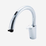 Vòi rửa chén nóng lạnh có dây rút Inax JF-AB466SYXA