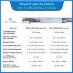 Cửa lùa điện tải nặng 200kg điều khiển dữ liệu 6S