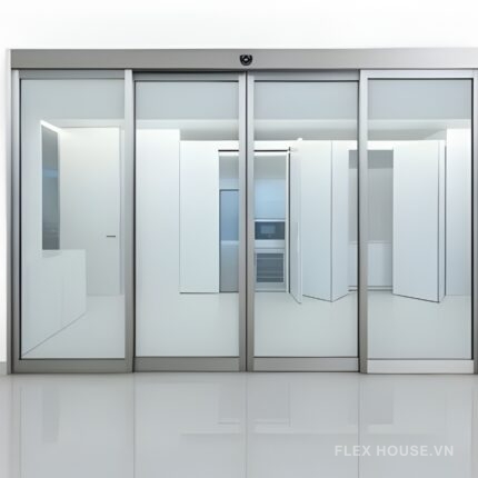 Cửa lùa tự động 180-200kg cảm biến vi sóng SPIDER