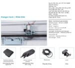 Cửa lùa tự động 180-200kg cảm biến vi sóng SPIDER