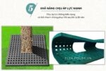 Đệm cao su bảo vệ cây thấm nước chống trơn trượt GV57