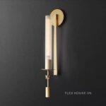 Đèn gắn tường hợp kim xi chao ống nghệ thuật VK142