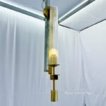 Đèn gắn tường hợp kim xi chao ống nghệ thuật VK142