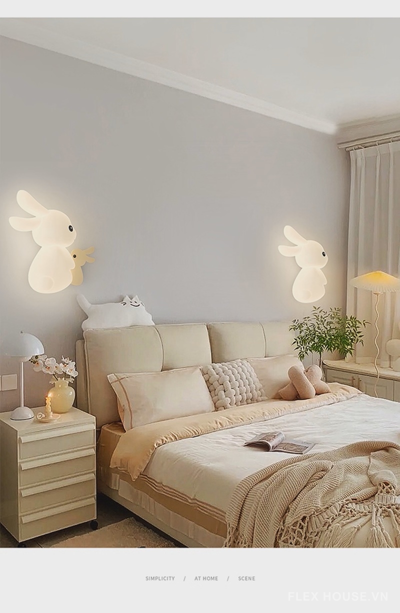 Đèn gắn tường phòng trẻ em bằng nhựa cao cấp QY-2556 7 Đèn gắn tường phòng trẻ em bằng nhựa cao cấp QY-2556