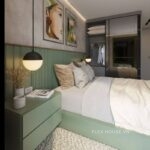 Đèn thả trần thủy tinh hình cầu tối giản TT44D