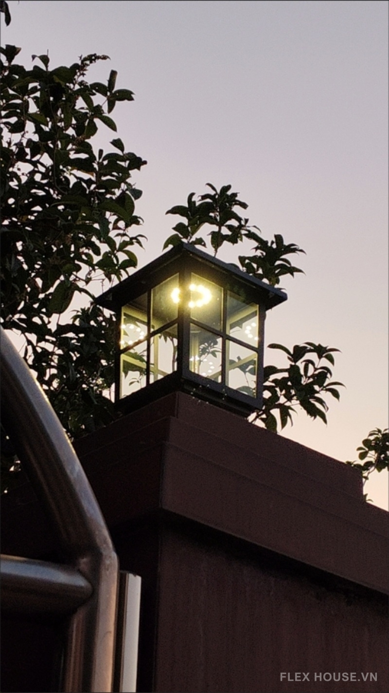 Đèn trụ cổng biệt thự chống nước XM8051