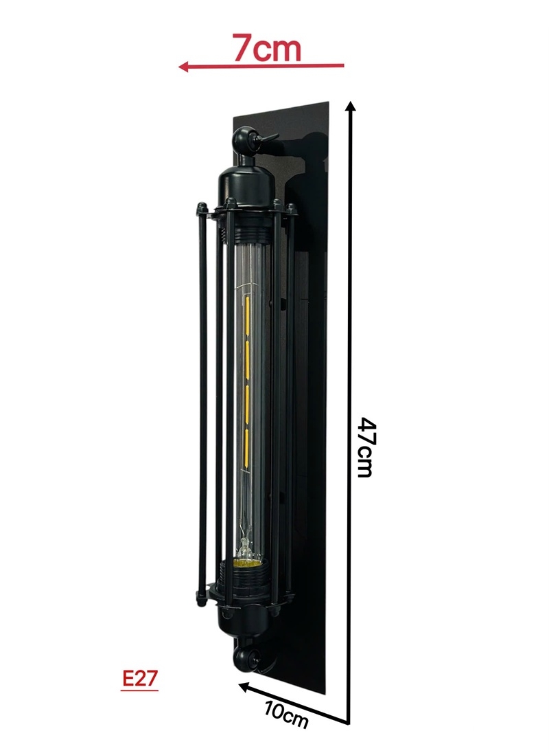 Đèn tường cầu thang phong cách Industrial VT23 2 Đèn tường cầu thang phong cách Industrial VT23