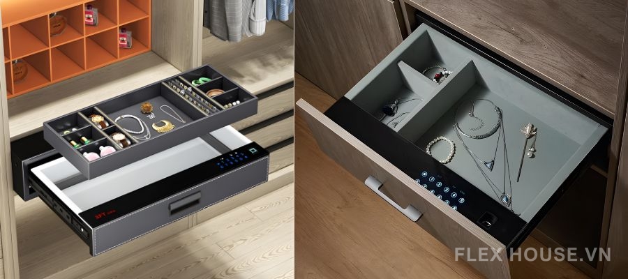 Hộp an toàn âm tủ và két sắt đặt sàn: Nên chọn loại nào cho gia đình hiện đại? 3 hộp an toàn âm tủ và két sắt đặt sàn Nên chọn loại nào cho gia đình hiện đại