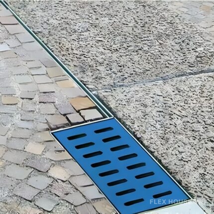 Nắp cống cao su chống trơn trượt thoát nước nhanh GV18