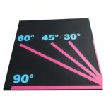 Thảm cao su phòng gym trong nhà in UV chống trượt GV92