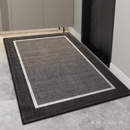 Thảm chào mừng cửa ra vào polyester dệt vòng XF8980.02