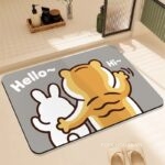 Thảm chống trượt nhà tắm các bạn thú Hello XF1645.01