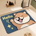 Thảm chống trượt nhà tắm các bạn thú Hello XF1645.02