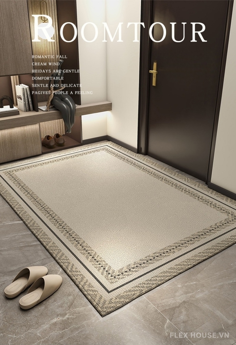 Thảm chùi chân cao cấp cửa chính cửa ra vào XF8975