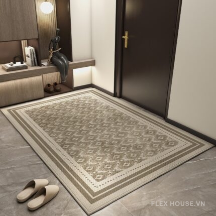 Thảm chùi chân chống bẩn hoa văn hiện đại XF8977.01